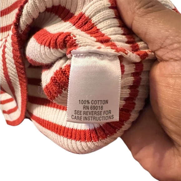 Studio Works Women’s Pullover striped top - Size (Label Missing) 20” PTP - Picture 3 of 5
